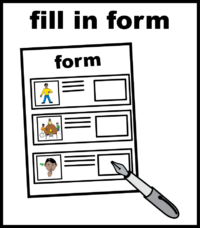 fill in form