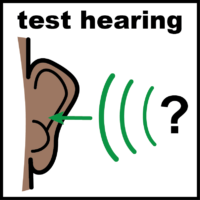 test hearing