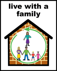 live with a family V2