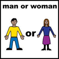 man or woman