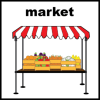 market stall