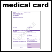 medical card