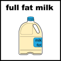 milk full fat