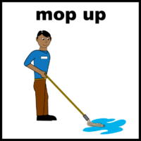 mop up