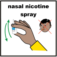 nicotine replacement nasal spray