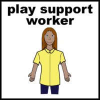 play support worker V2 uniform