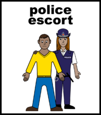 police escort