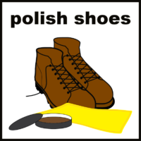 polished shoes