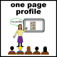 present one page profile