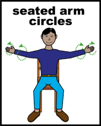 seated arm circles