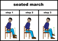 seated march