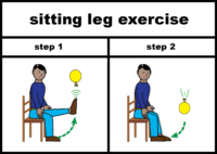 quadriceps strengthening exercise sitting down