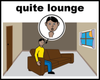 quite male lounge