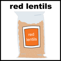 red lentils