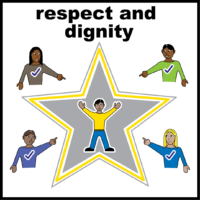 respect and dignity