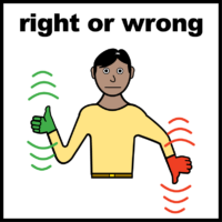 right or wrong