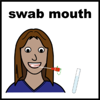 swab mouth