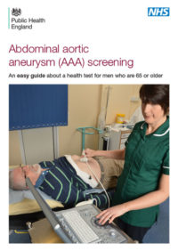Thumbnail for Abdominal aortic aneurysm (AAA) screening - An easy guide