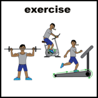 exercise symbol