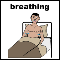 breathing in bed