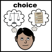 choose report or law