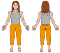 female body map fully clothed lighter skintone