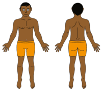 male body map clothed darker skintone