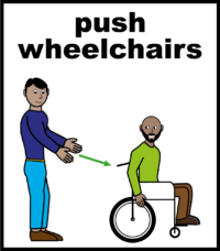 push wheelchair