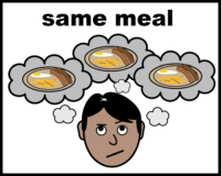 same meal