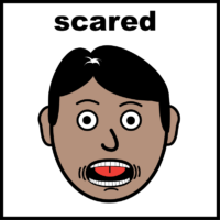 scared