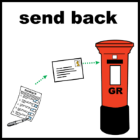 send back
