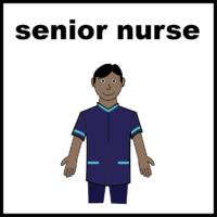 senior nurse uniform NON WARD STAFF