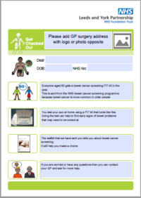 Thumbnail for Bowel Screening third letter invitation 