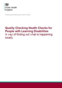 Thumbnail for Quality Checking Health Checks for People with Learning Disabilities 
