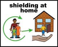 shielding at home with family V2