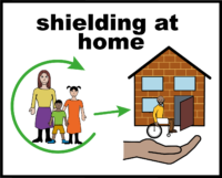 shielding at home with family V3