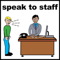 speak to staff V3