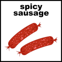 spicy sausage