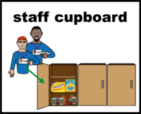 staff cupboard