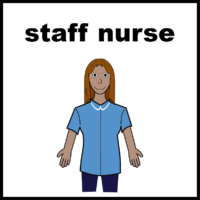staff nurse uniform