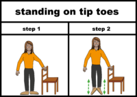 standing on tip toes V2