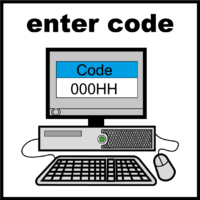 enter code