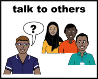 talk to others