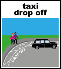 taxi drop off