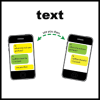 text message