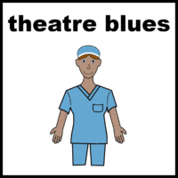 theatre blues uniform