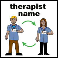 therapist name