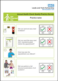 Thumbnail for Annual Health Check Quality Practice Survey