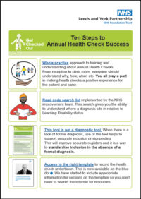 Thumbnail for Ten Steps to Annual Health Check Success