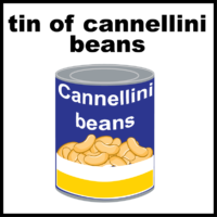 tin of cannellini beans